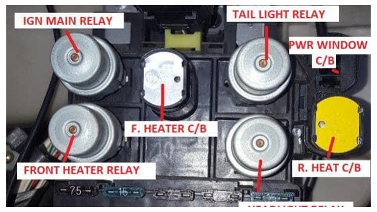 Vì Sao Trong Mạch Nâng Hạ Kính Trên Ô Tô Dùng Bộ Ngắt Điện CB (CIRCUIT BREAKER) Thay Vì Cầu Chì?