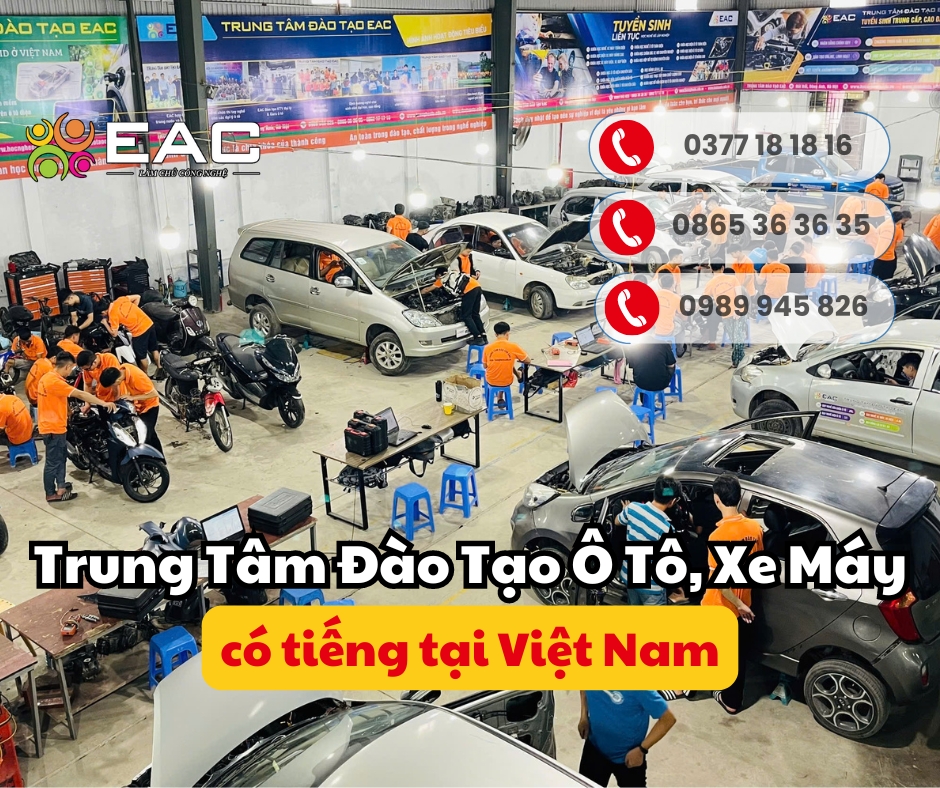 Trung Tâm Đào Tạo Nghề Sửa Chữa Ô Tô, Xe Máy Có Tiếng Tại Việt Nam