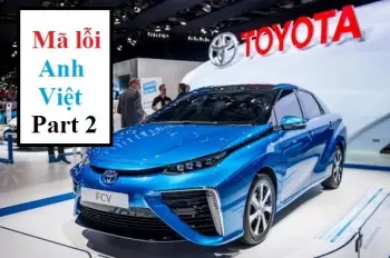 Mã lỗi động cơ Toyota Anh - Việt Part 2