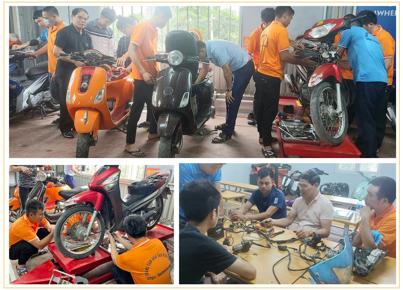 7 lý do khóa học nghề sửa chữa xe máy tại EAC hút học viên